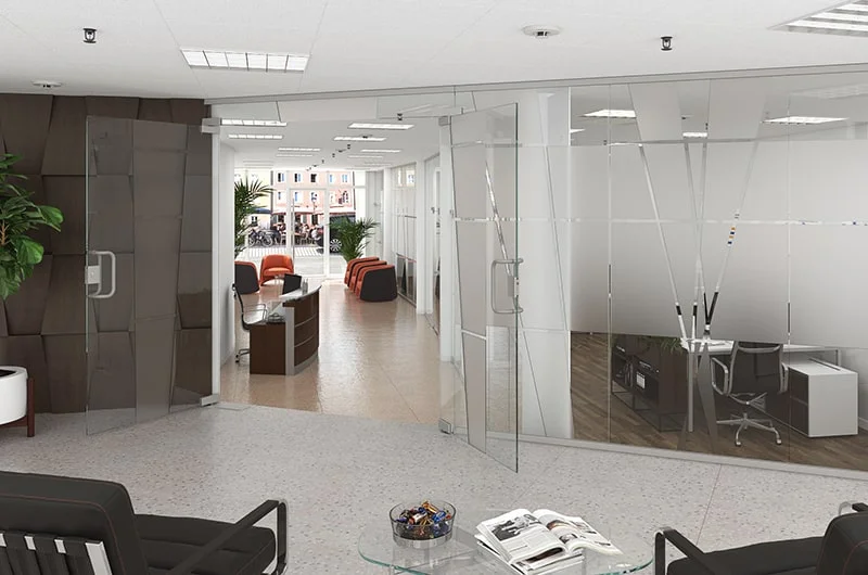 Interior visualization. Law office. Eggenfelden