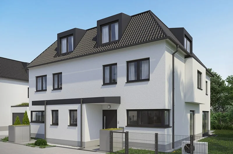 Architectural visualization. Duplex. Entrance