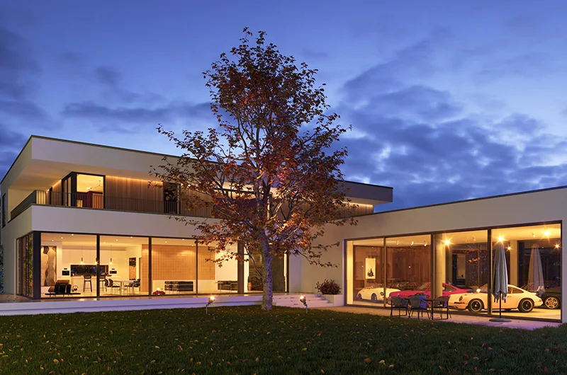 Exterior visualization. Single-family house. Stuttgart