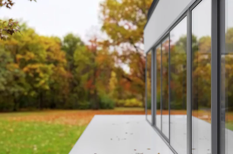 Architectural visualization. Single-family house with Porsche garage_04