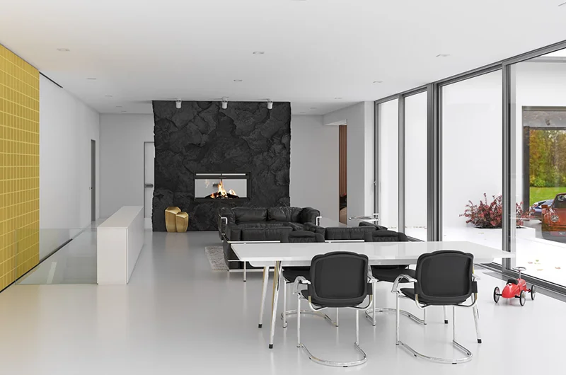 Exterior visualization. Single-family house. Stuttgart