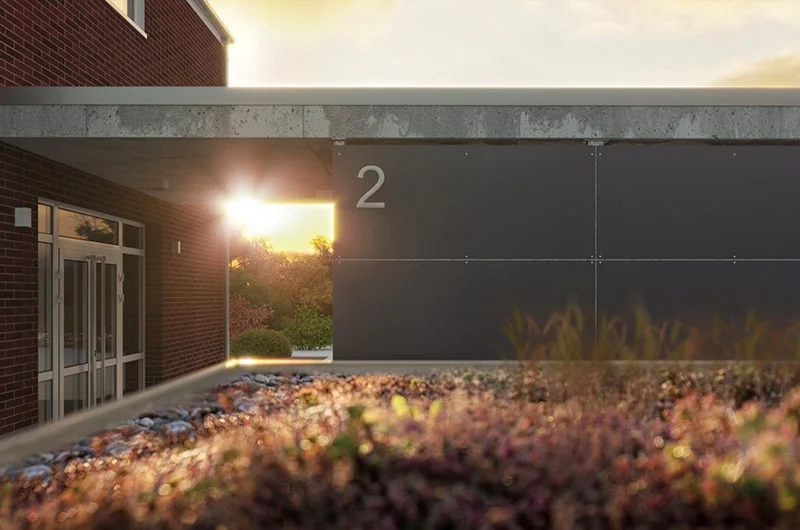 Exterior visualization. Apartment building. Hamburg