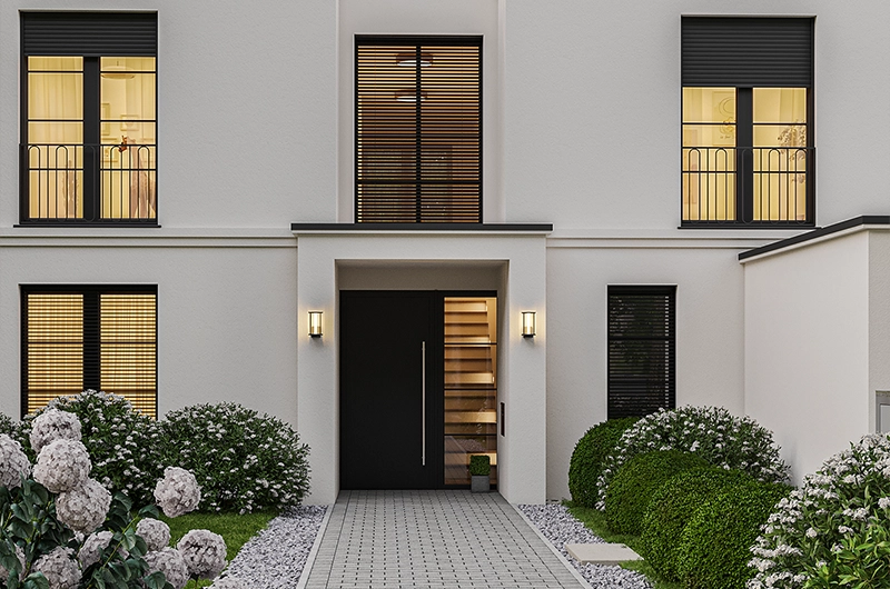 Exterior visualization. Guest house. Mittenwald