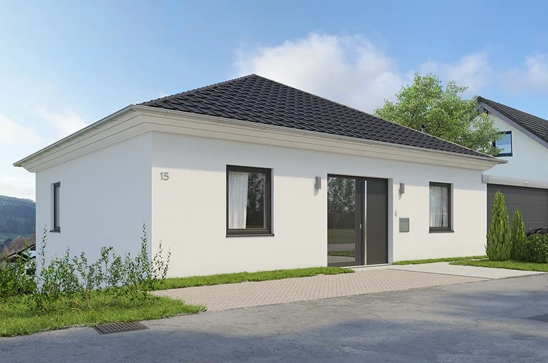 Exterior visualization. Single-family house. Meschede