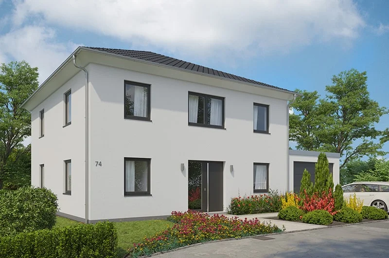 Exterior visualization. Single-family house. Meschede